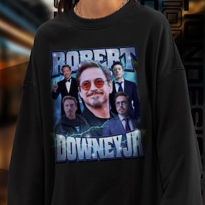 Limited Edition Robert Downey Jr. Sweatshirt, Exclusive Fan Merch for Women and Men, Labor Day Gift