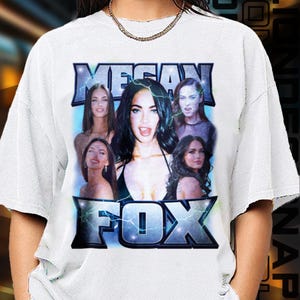 Limited Edition Megan Fox T-Shirt, Exklusiver Fan Merch für Frauen und Männer, Geschenk zum Labor Day