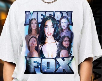 T-shirt Megan Fox en édition limitée, produits dérivés exclusifs pour les femmes et les hommes, cadeau de la Saint-Valentin