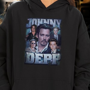 Limited Edition Johnny Depp Hoodie, Exclusive Fan Merch for Women and Men, Labor Day Gift