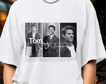 Limited Edition Tom Cruise T-shirt, Exclusive Fan Merch for Women and Men, Valentine’s Day Gift