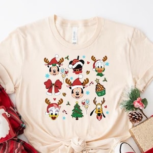 Christmas Disney Shirt, Family Disney Trip, Christmas Shirt, Disneyland Trip Shirt, Matching Christmas, Mickey Mouse, Christmas Vibes