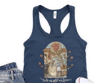 Retro Disney Princess Tank Top, Disney Trip Shirt, Disneyland Outfit