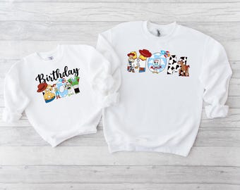 Disney Birthday Sweatshirt, Matching Disney Sweater, Personalizable Sweatshirt, Matching Custom, Matching Disney, Kids Sweater, Disneyland