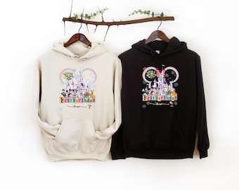 Disney Birthday Sweatshirt, Matching Disney Sweater, Personalizable Sweatshirt, Matching Custom, Matching Disney, Kids Sweater, Disneyland