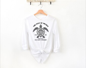 Gulf of Mexico Long Sleeve, Vintage Gulf of Mexico Shirt, Since 1550 Long Sleeve, Mexico Lover, Gulf Of Mexico Shirt, Gulf Coast Shirt