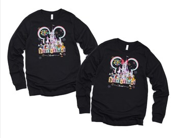 Disney Birthday Long Sleeve, Matching Disney Shirt, Family Disney Trip, Personalizable Long Sleeve, Matching Custom, Matching Long Sleeve