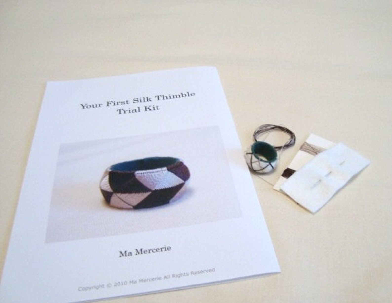 Your First Japanese Silk Thimble Making Kit Etsy