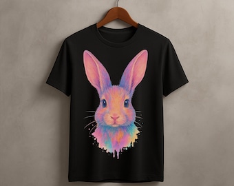 Rabbit PNG: Watercolor Bunny Clipart (Digital Download)