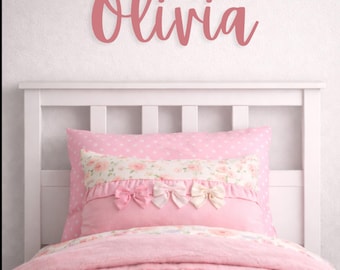 Acrylic Name Sign – Personalized Name Wall Décor in Any Color, Perfect for Bedrooms, Baby Rooms, or Unique Gift Ideas