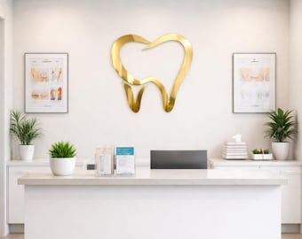 3D Front Desk Reception Sign - Custom Logo Sign, Name Sign, Welcome Sign
