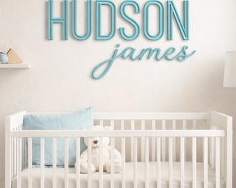 Baby Name Cutout Sign