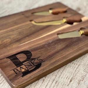 Custom Charcuterie Board for Weddings, Housewarming & Unique Christmas Gift Ideas, Mothers Day -Personalized Cheese Board