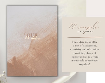 70 Couple Date Ideas | Romantic Gift, Unique Activities (Digital Download)