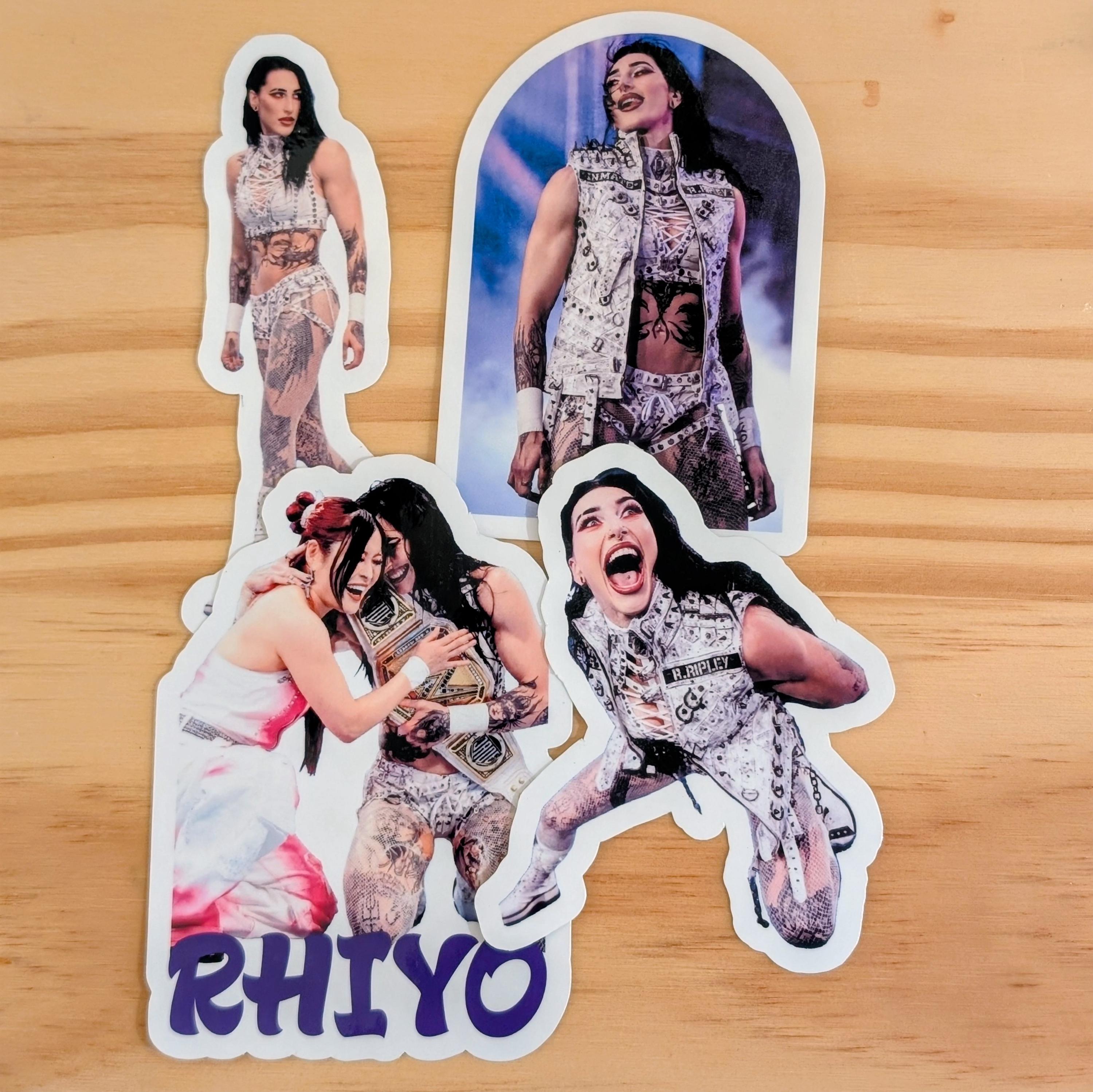 Rhea ステッカー シール ABEMA リア・リプリー RIPLEY RHEA WWE Ripley Sticker 40 Wrestlemania Wwe スポーツ選手