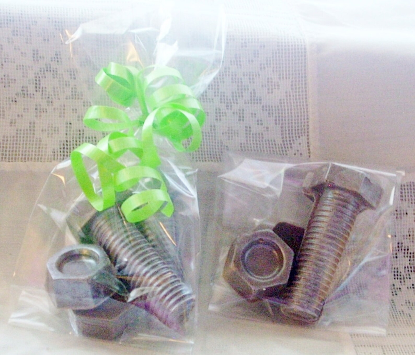 Chocolate 3 D Nuts and Bolts Favors or Cupcake Toppers Etsy