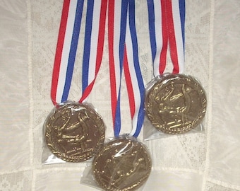 Chocolate Boys Gymnastics Medal necklace