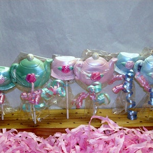 10 Chocolate Teapot and Teacup lollipops image 3