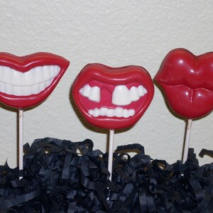 Chocolate Lips Lollipops image 3