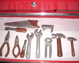 Coffret cadeau outils chocolat 12 pièces