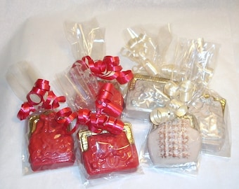 Ladies Chocolate Purse Favors bridal shower birthday tea party