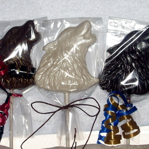 Chocolate Carousel Horse Lollipops 10 Etsy