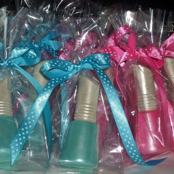 3 D Chocolate Nail Polish Bottle favors girls night out, tween makeup party