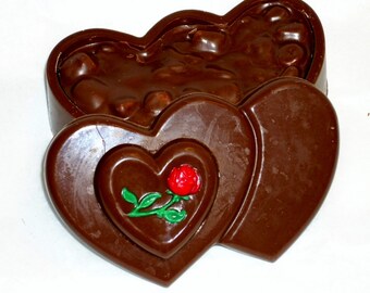 Double Heart Chocolate Box