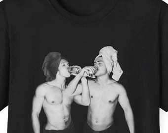 Hollanov Tee | Connor Storrie Hudson Williams Towel Pic Shirt