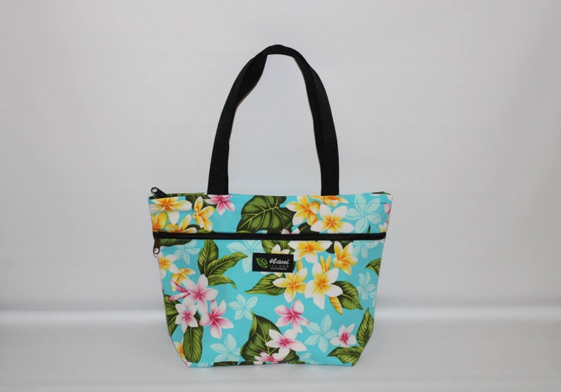Hawaiian Print Tote/purse Made in Hawaii Custom Embroidery Etsy