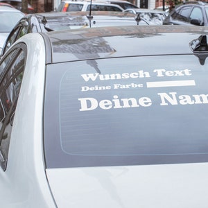 Car sticker vinyl sticker personalized, car sticker, custom any text, window sticker with desired text