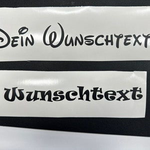 Personalized lettering, custom text sticker, text to stick on, vinyl foil, gift, sticker glossy gold, name lettering individual