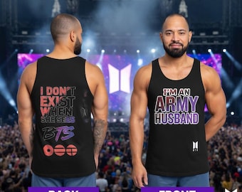BTS ARMY HUSBAND-tanktop heren, Arirang Tour, btsarmy, btsmerch