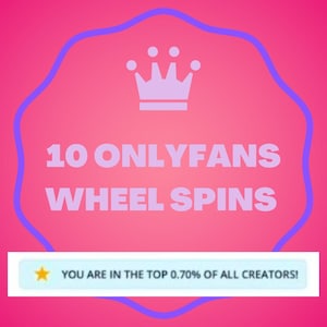OnlyFans Game Template | Spin the Wheel for Tips & Engagement