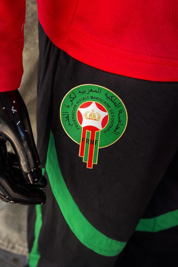 Morocco Tracksuit Set Red Green – Atlas Lions World Cup Outfit