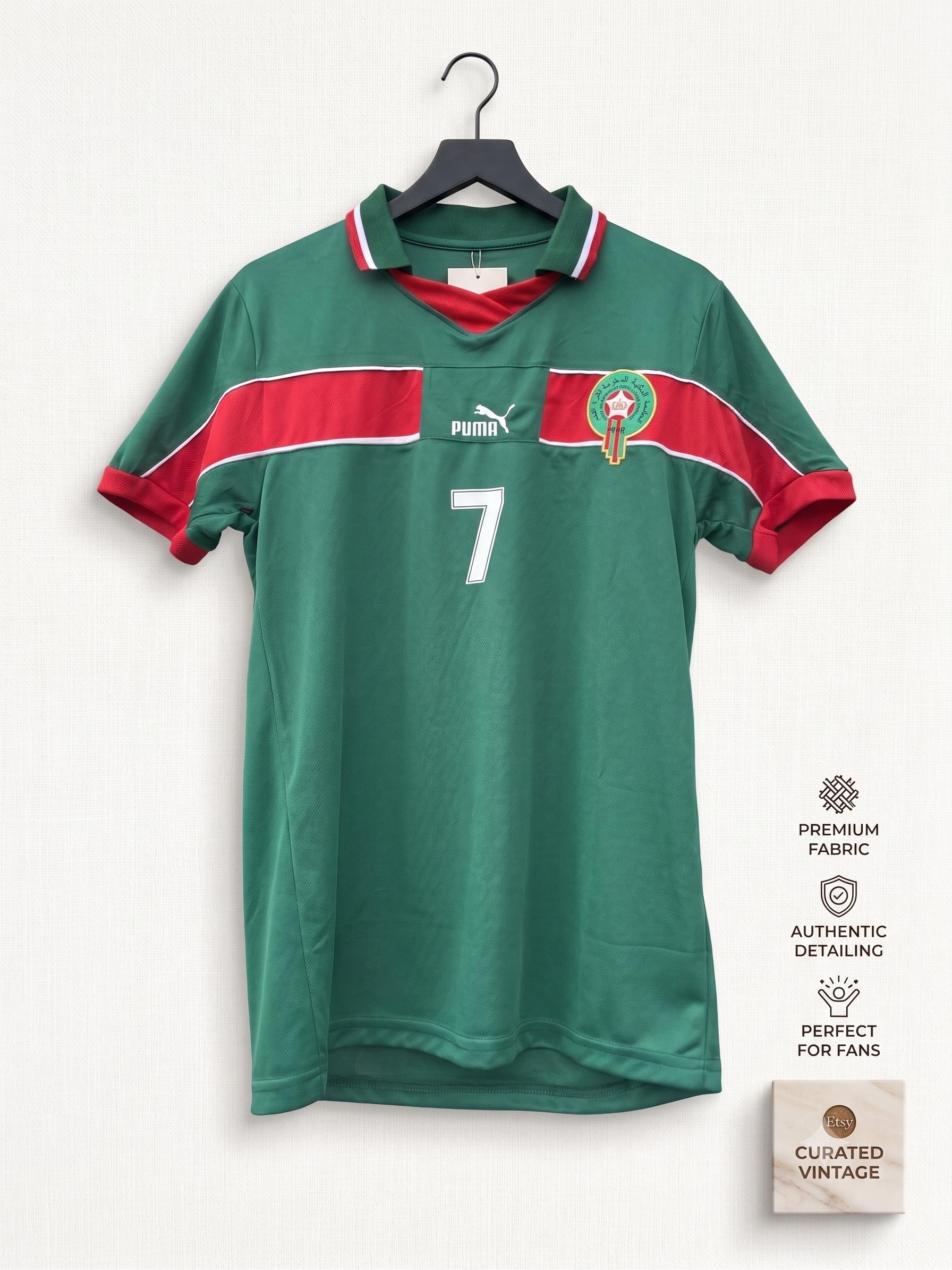 Morocco Jersey 1998 - Etsy