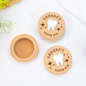 Baby Geschenk Zahnfee Box, Holzbox mit Gravur, Benutzerdefinierte Holzbox, Baby Geschenk, Erinnerungsbox, Geschenk zum Geburtstag, Kindergeburtstag