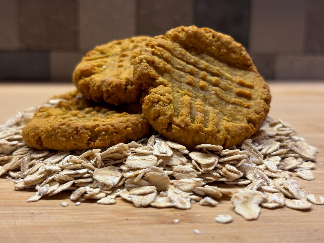 Peanut Butter Cookie Dog Treats, Gourmet Treats, Handmade Treats
