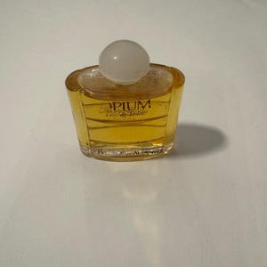 Yves Saint Laurent Opium Eau de Toilette EDT Mini Perfume .26 fl oz/7.5 ml FULL
