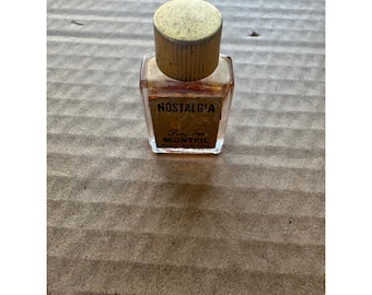 Vintage NOSTALGIA Parfum Mini Perfume Les Parfums Monteil Paris NY 80% FULL