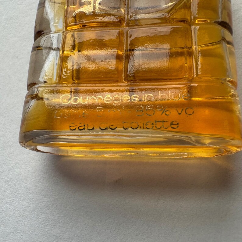 Courreges in Blue Eau de Toilette EDT Mini Perfume Travel Size 5ml FULL image 3