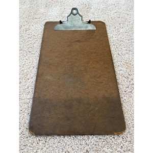 Vintage Metal Clipboard - Etsy