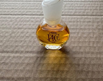 Vintage Truely Lace COTY Parfüm Miniatur-Flasche 1/8 Fl Oz eingestellt
