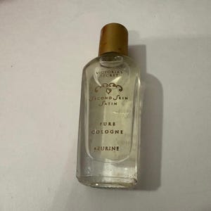 Victoria&#39;s Secret Second Skin Satin Azurine Pure Mini Size Cologne Vintage FULL