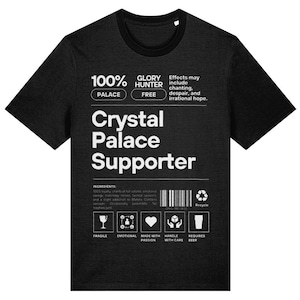 Crystal Palace Supporter | Crystal Palace | Print | Cotton Tee