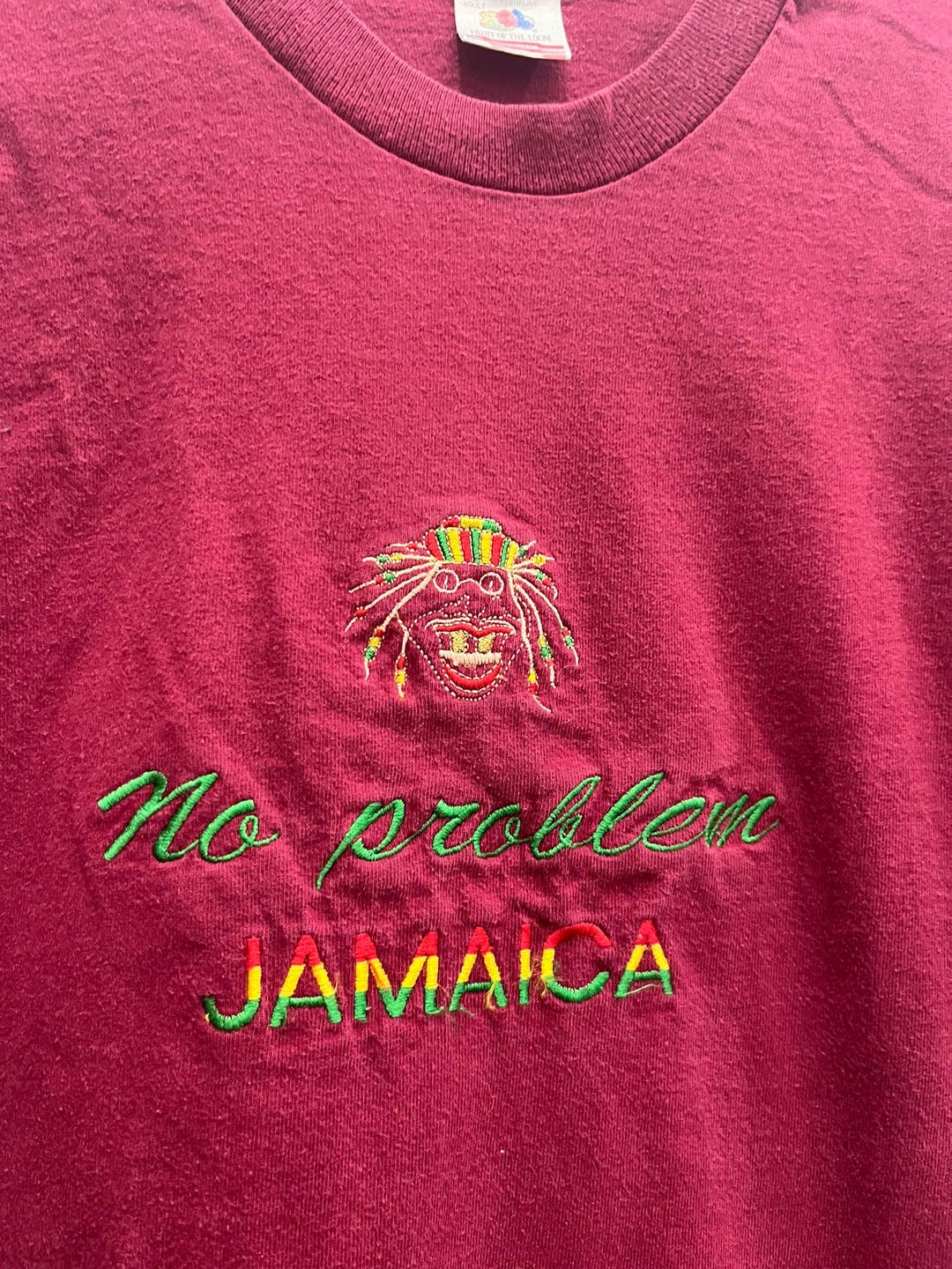 Jamaica T-shirt - No Problem - Etsy