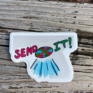 Disc Golf Stickers - Funny - Disc Golf Sayings - Water Bottle Stickers - Laptop Stickers - Funny Disc Golf Stickers - Die Cut Stickers