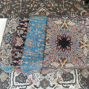 Elegant Termeh Tablecloth (40” x 40”)