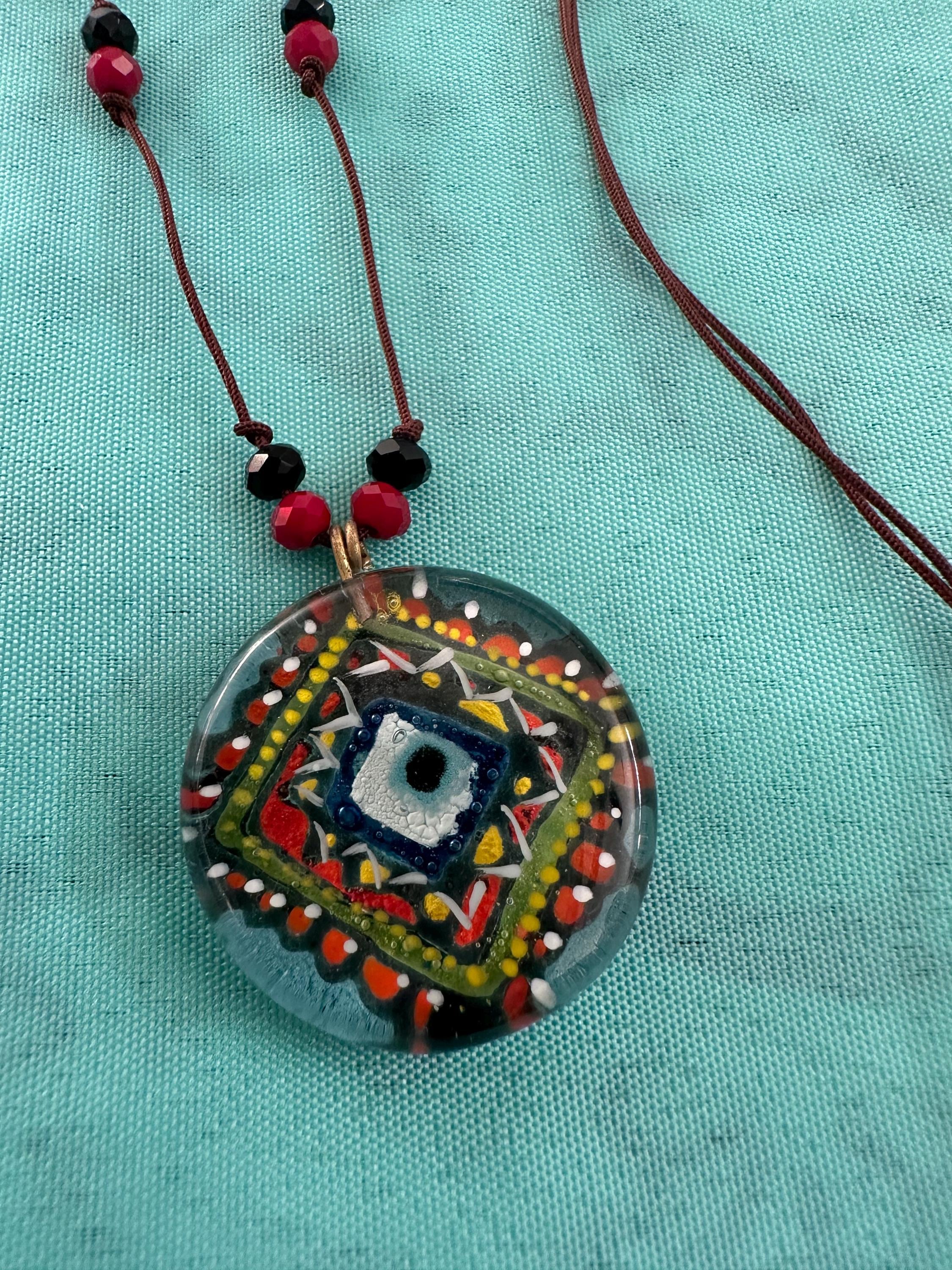 Traditional Persian Glass Necklace