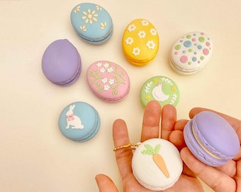 Set antistressbeeldjes lente macarons 3D-geprint fidgetspeelgoed